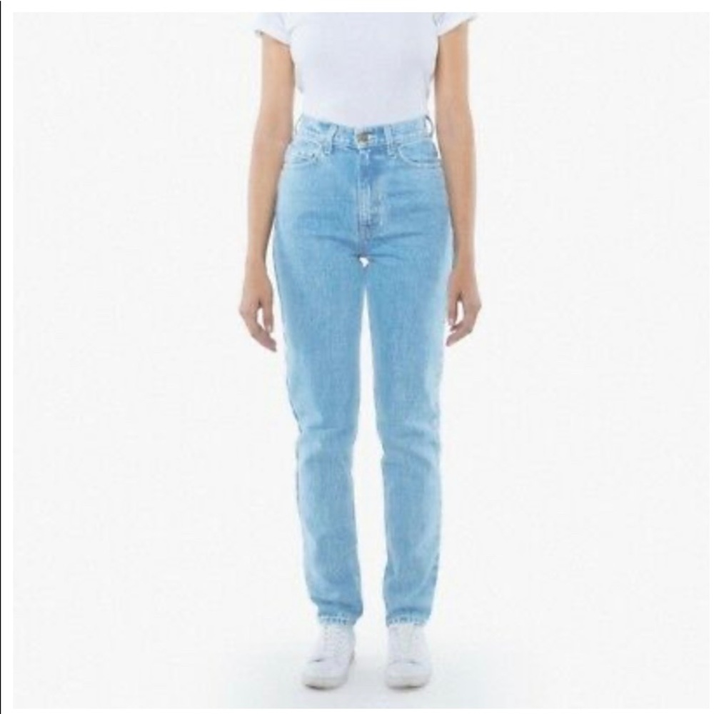 American apparel mom jeans